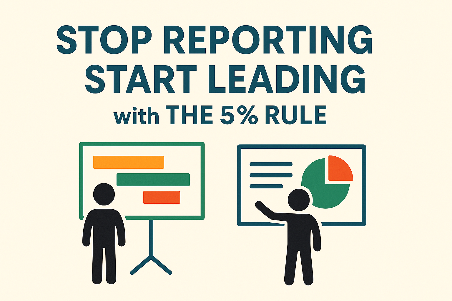 Stop Reporting → Start Leading with the 5% Rule