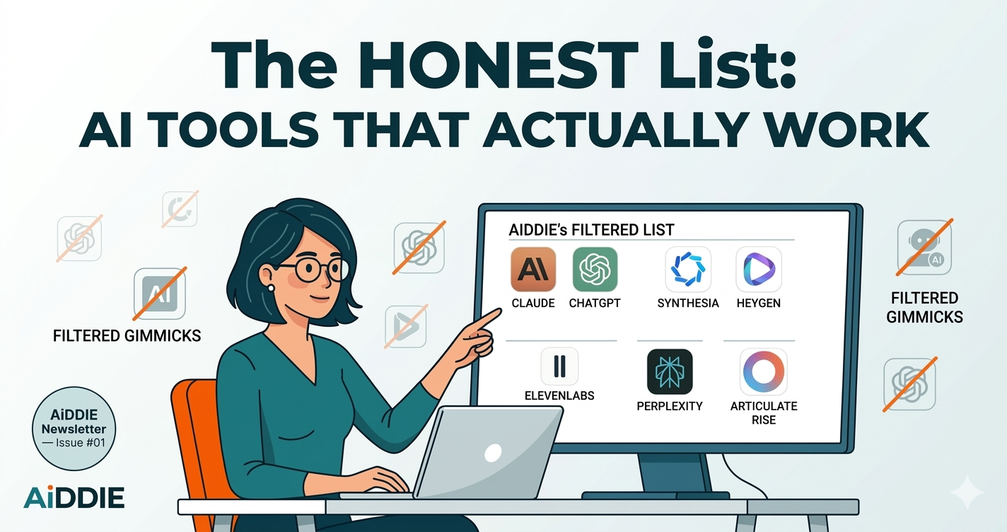 The AI tools actually worth your time (an honest list)