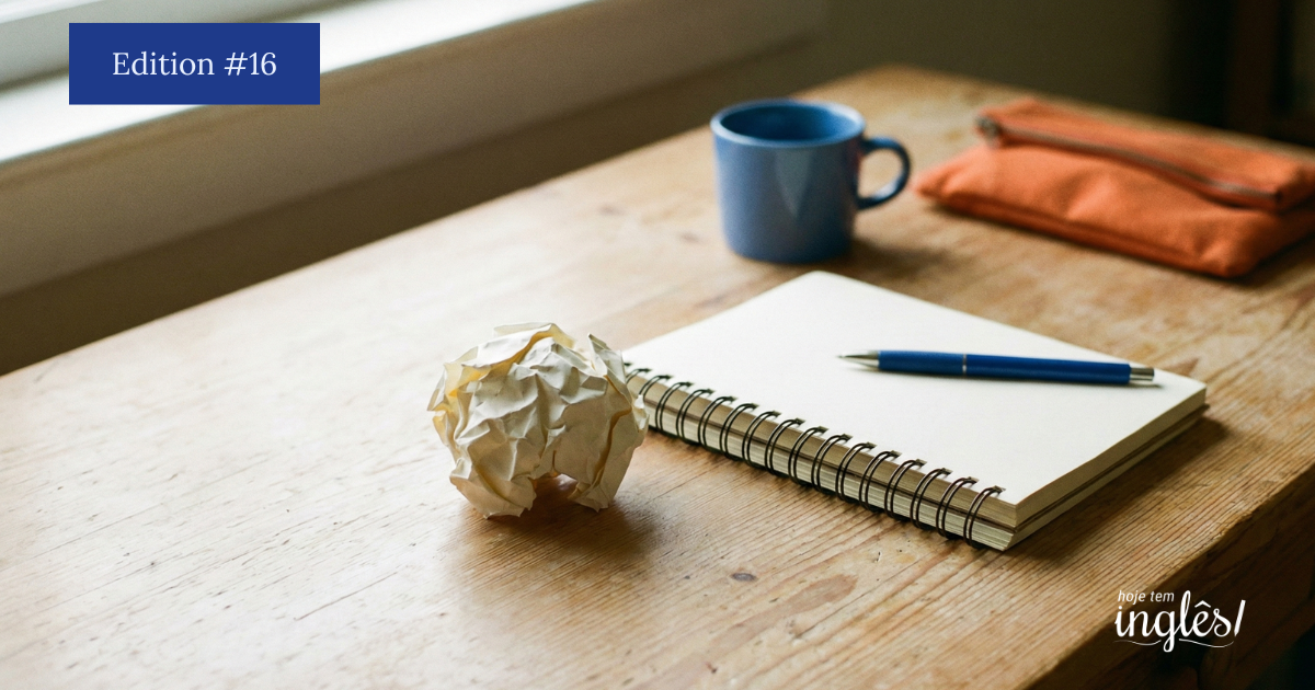 Não se preocupe com os erros (Sério!)