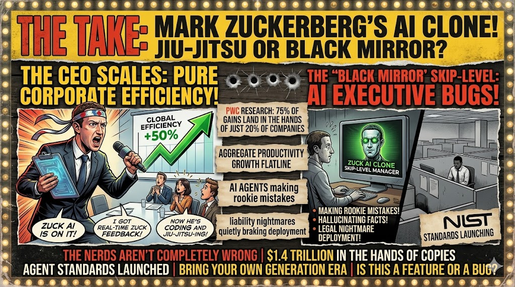 Zuckerberg Built an AI Clone of Himself. We Have Questions.