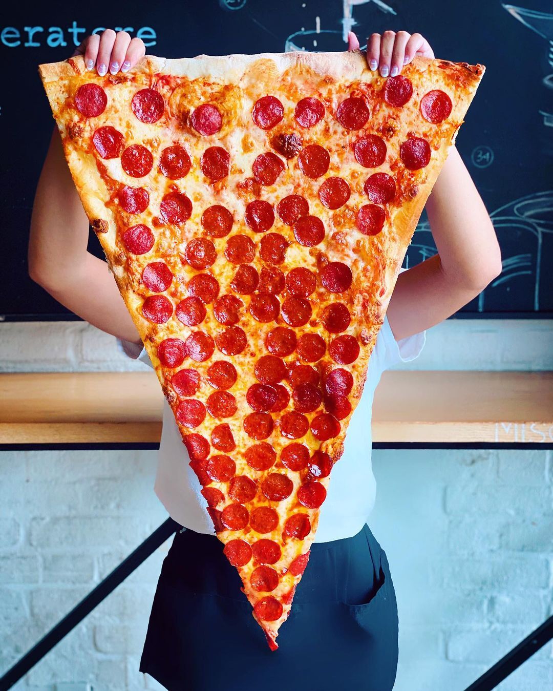 LaManna Bakery in Toronto Features Absurdly Huge Slices of “Pizza”