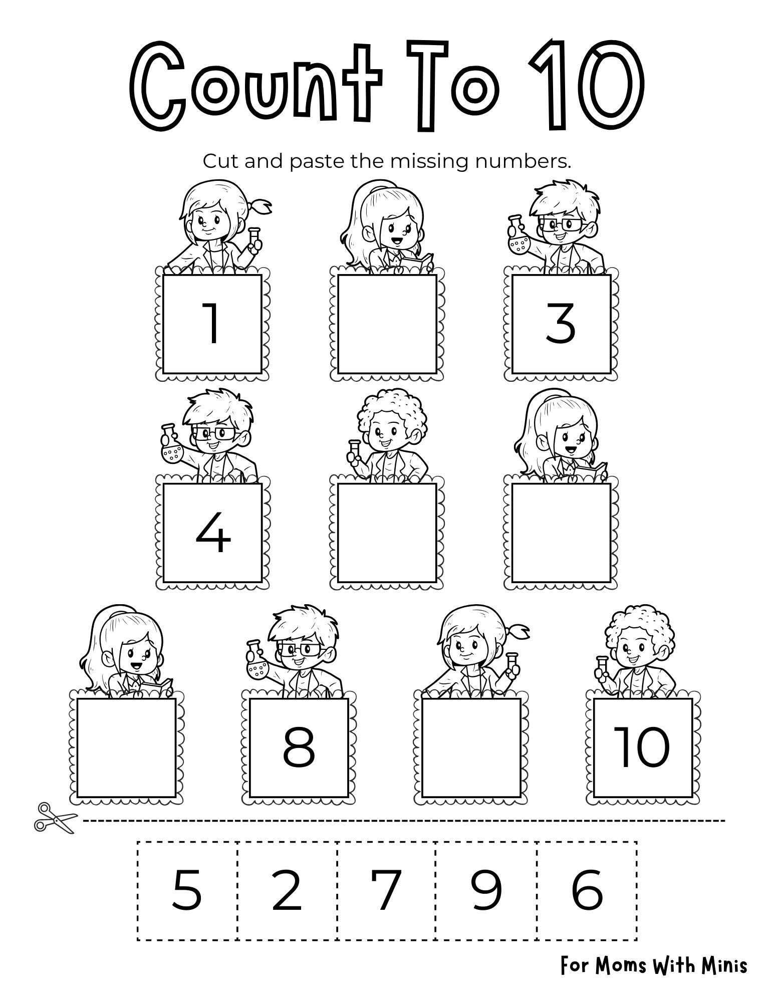 Help The Scientists Count to 10