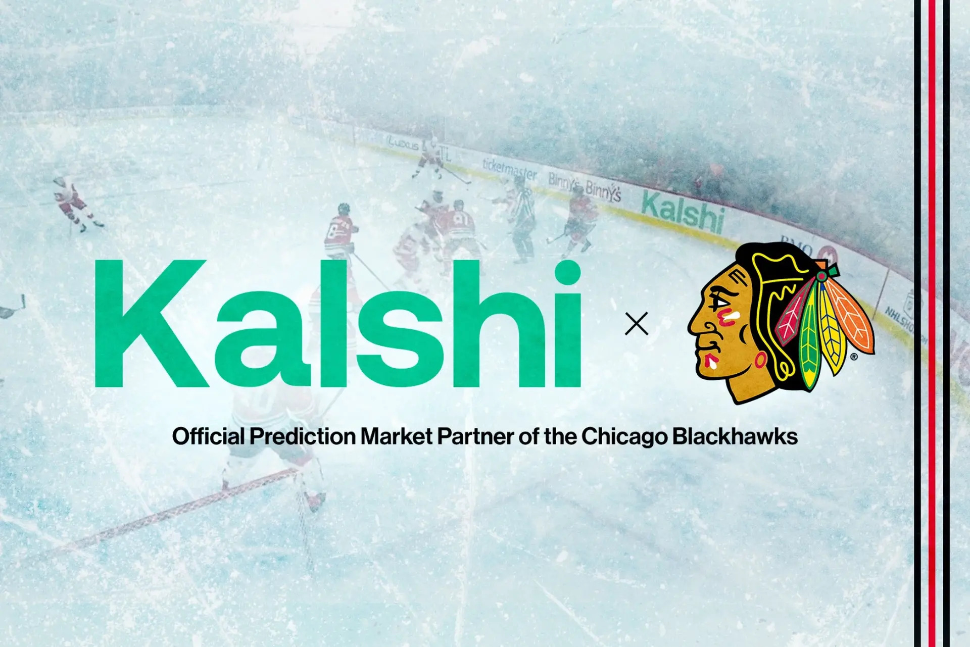 Two originals join forces: Kalshi and the Chicago Blackhawks announce partnership