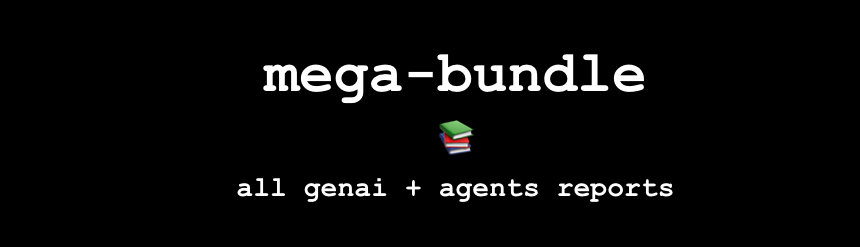 ⬛️ a year of collecting ai reports, so you don't have to... 📚