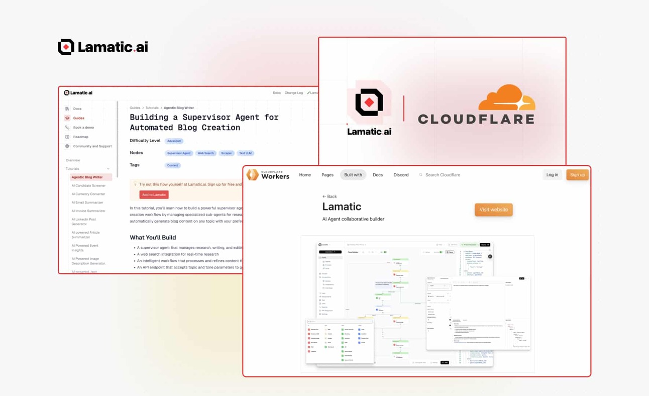 Cloudflare Partnership, New Agentic Guide, and UI Enhancements