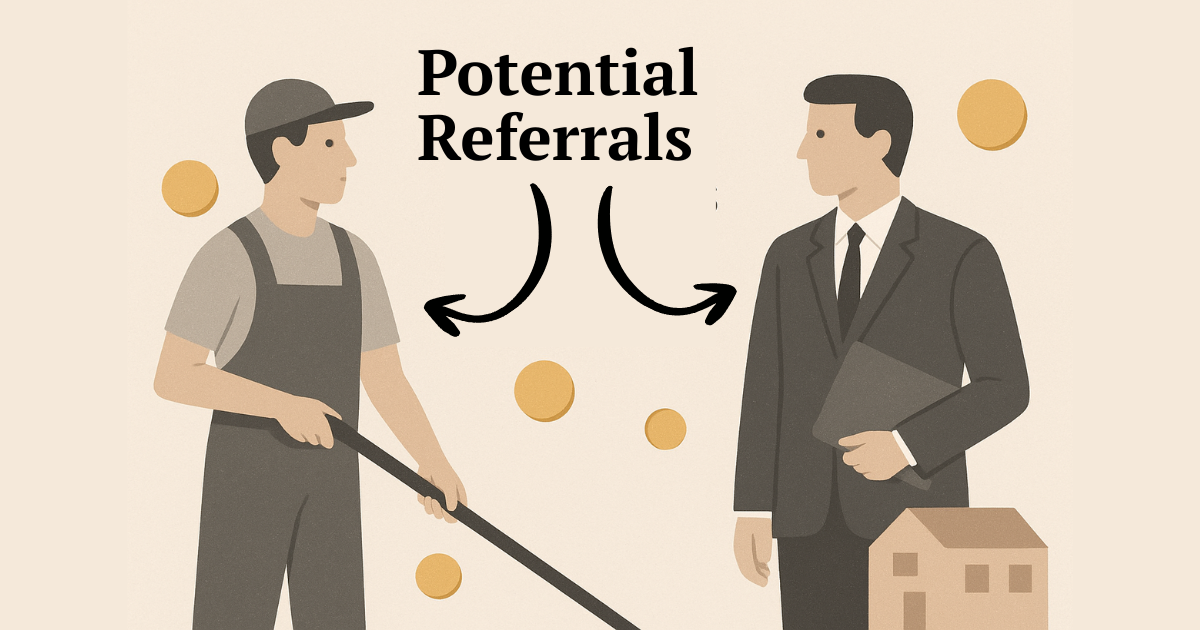 3 improbable ways to get referrals + tips for filming your first content