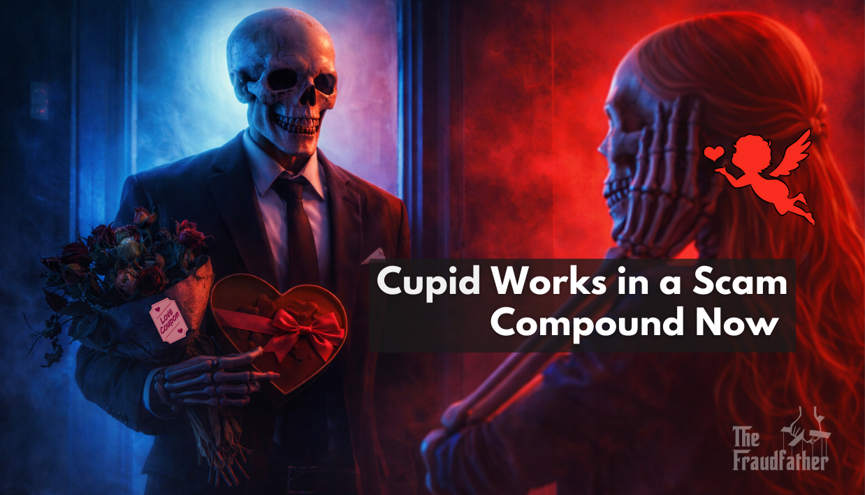 Cupid Works in a Scam Compound Now (And Valentine's Day Is a Crime Scene)