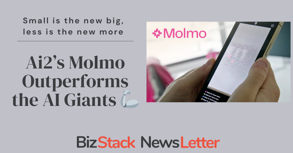 Ai2’s Molmo Outperforms the AI Giants 🦾