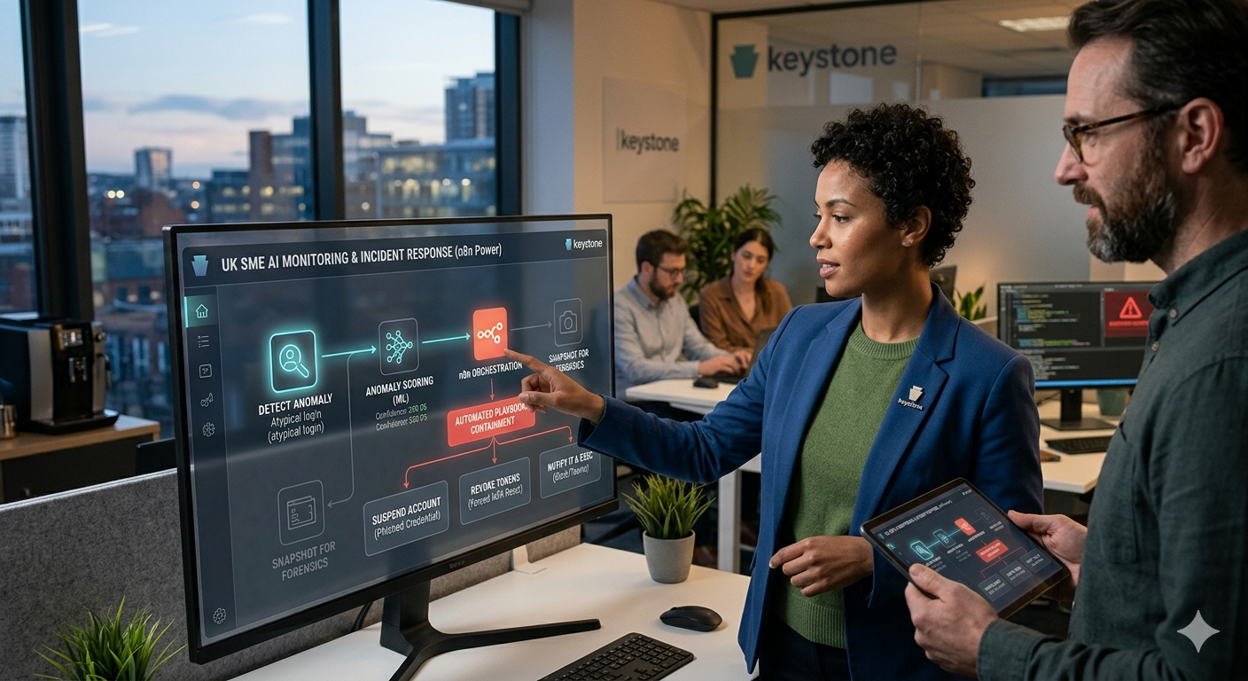 How UK SMEs can deploy AI-powered monitoring and simple automated incident response without hiring a SOC