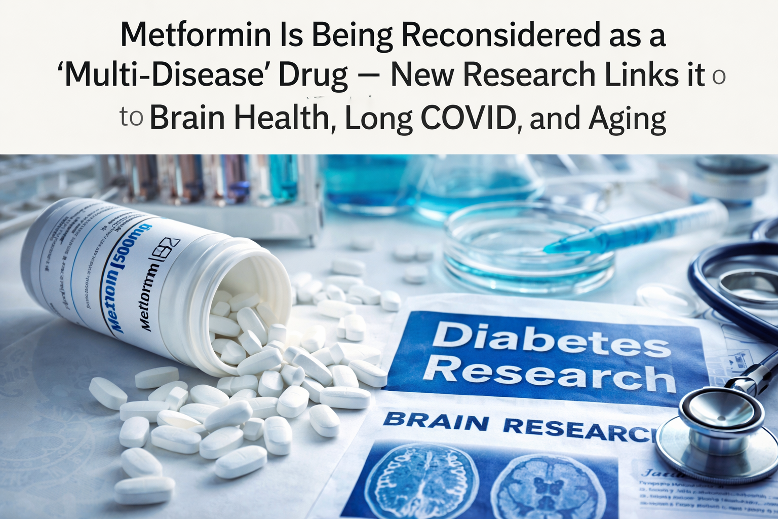 Metformin Is Being Reconsidered as a ‘Multi-Disease’ Drug — New Research Links It to Brain Health, Long COVID, and Aging
