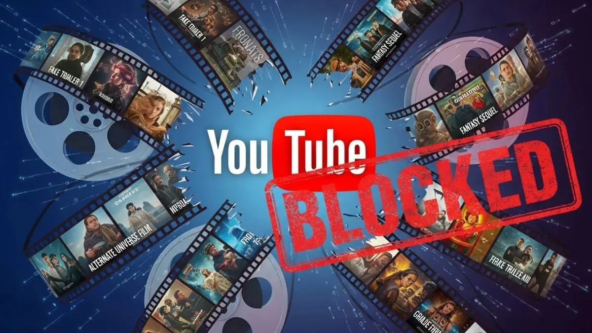 🚫 YouTube elimina canales por tráilers falsos con IA