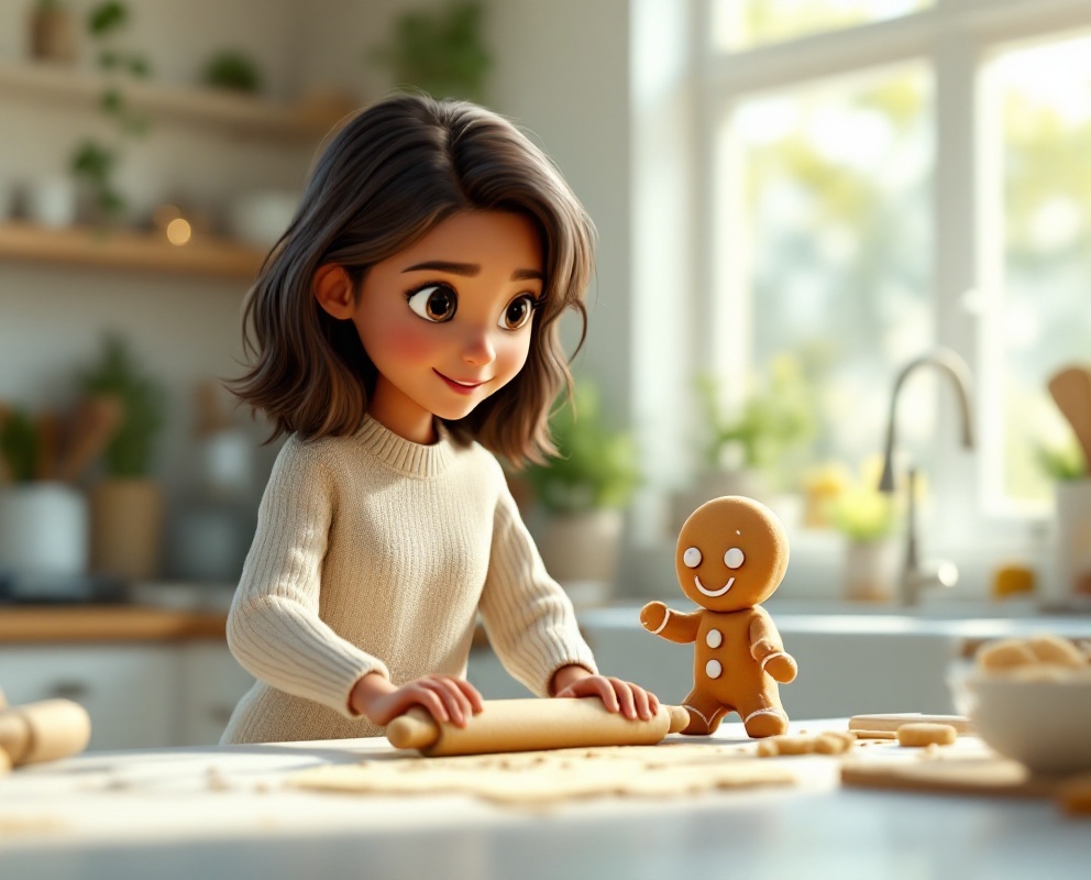 Today’s Story: Sophia’s Cookie Quest with the Gingerbread Man from Shrek🍪