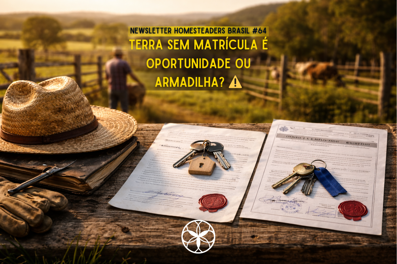 Homesteaders Brasil #64 | Terra sem matrícula é oportunidade ou armadilha? ⚠️