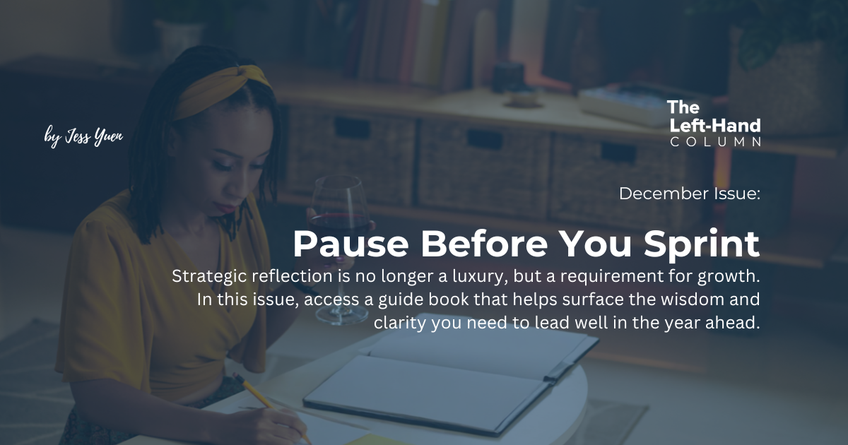 Before you sprint... ⏸️