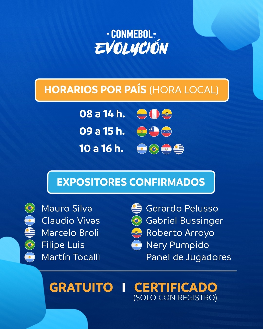 Seminário do Futebol Sul-Americano da CONMEBOL poderá ser assistido de graça