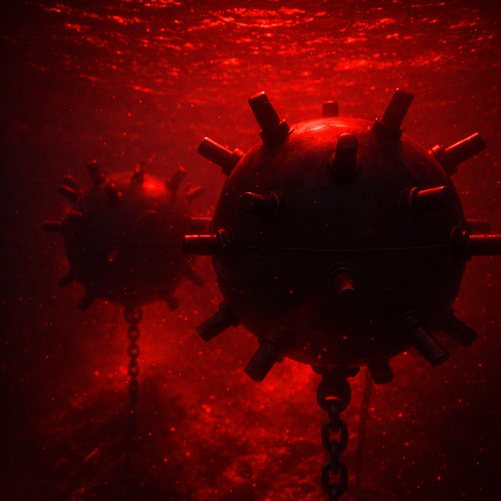 Iran's Mine Warfare Architecture in the Strait of Hormuz: Quantitative Risk Assessment and Strategic Implications