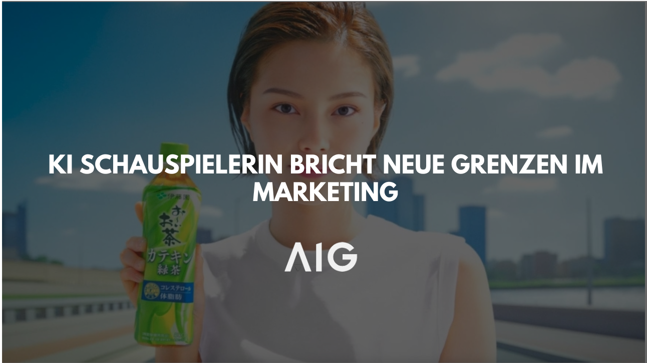 KI-Schauspielerin bricht neue Grenzen im Marketing