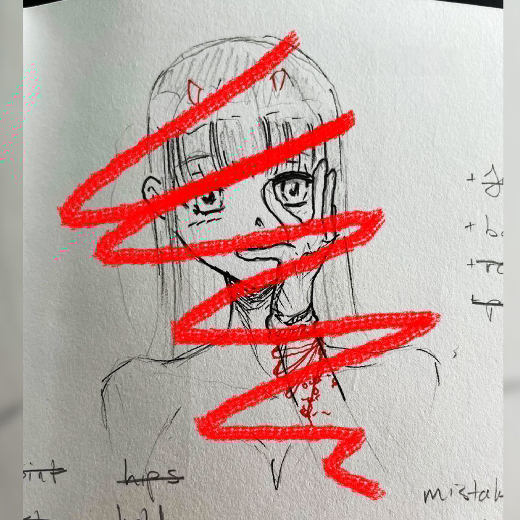 "I hate what I make - what's wrong with me??? 😭"