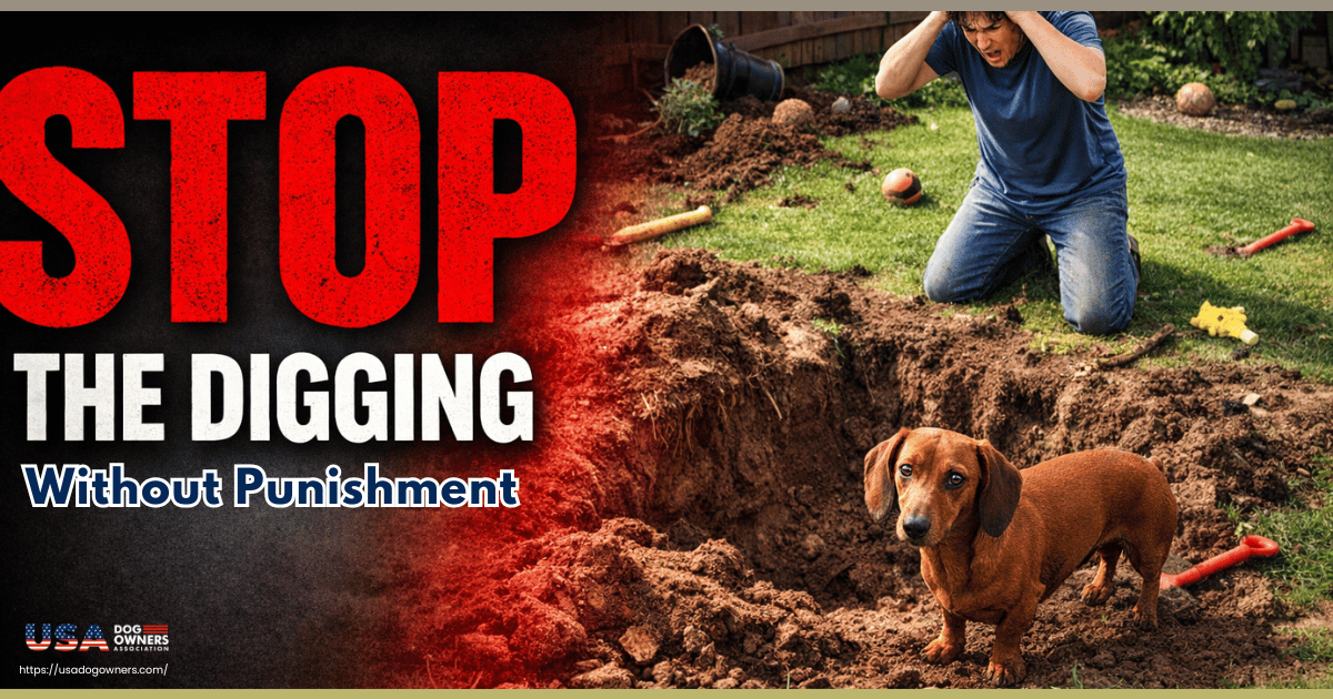 🐾Stop the Digging Without Punishment