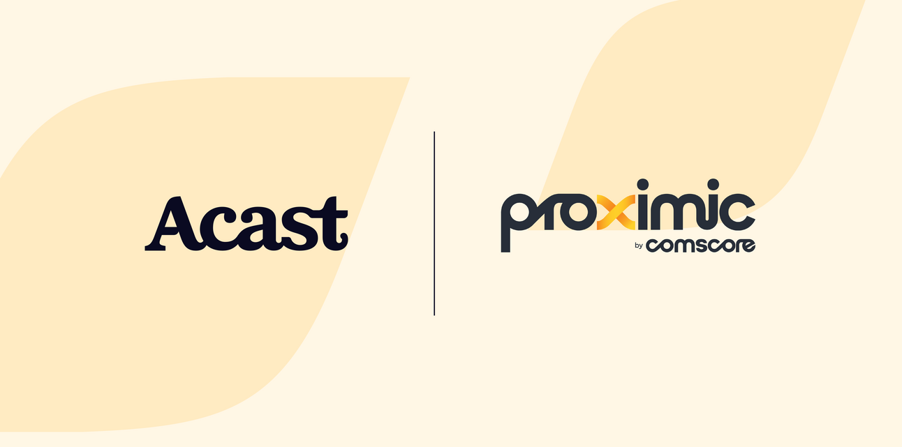 Ad Tech Innovations Step Up: Acast and Proximic Partner for Cookie-Free Audience Targeting