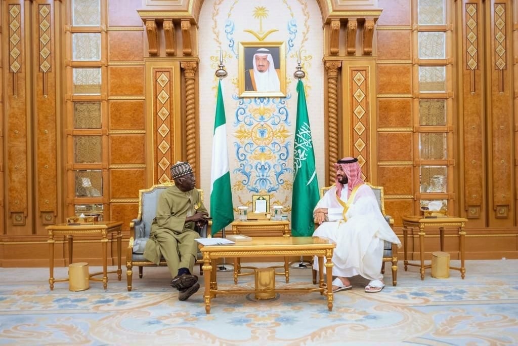 Nigeria’s President Tinubu Seeks to Boost Economic Ties with Saudi Arabia  