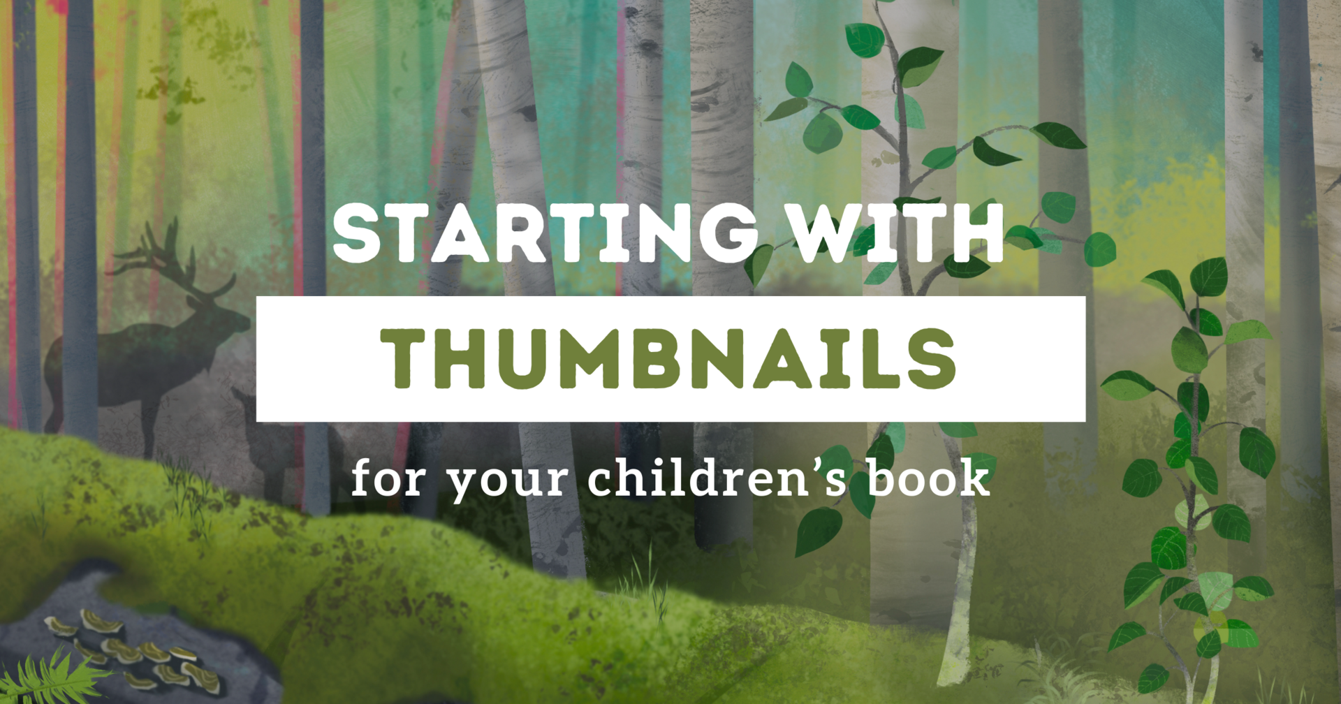 How Do You Start an Illustration? — Thumbnails for Kids Books