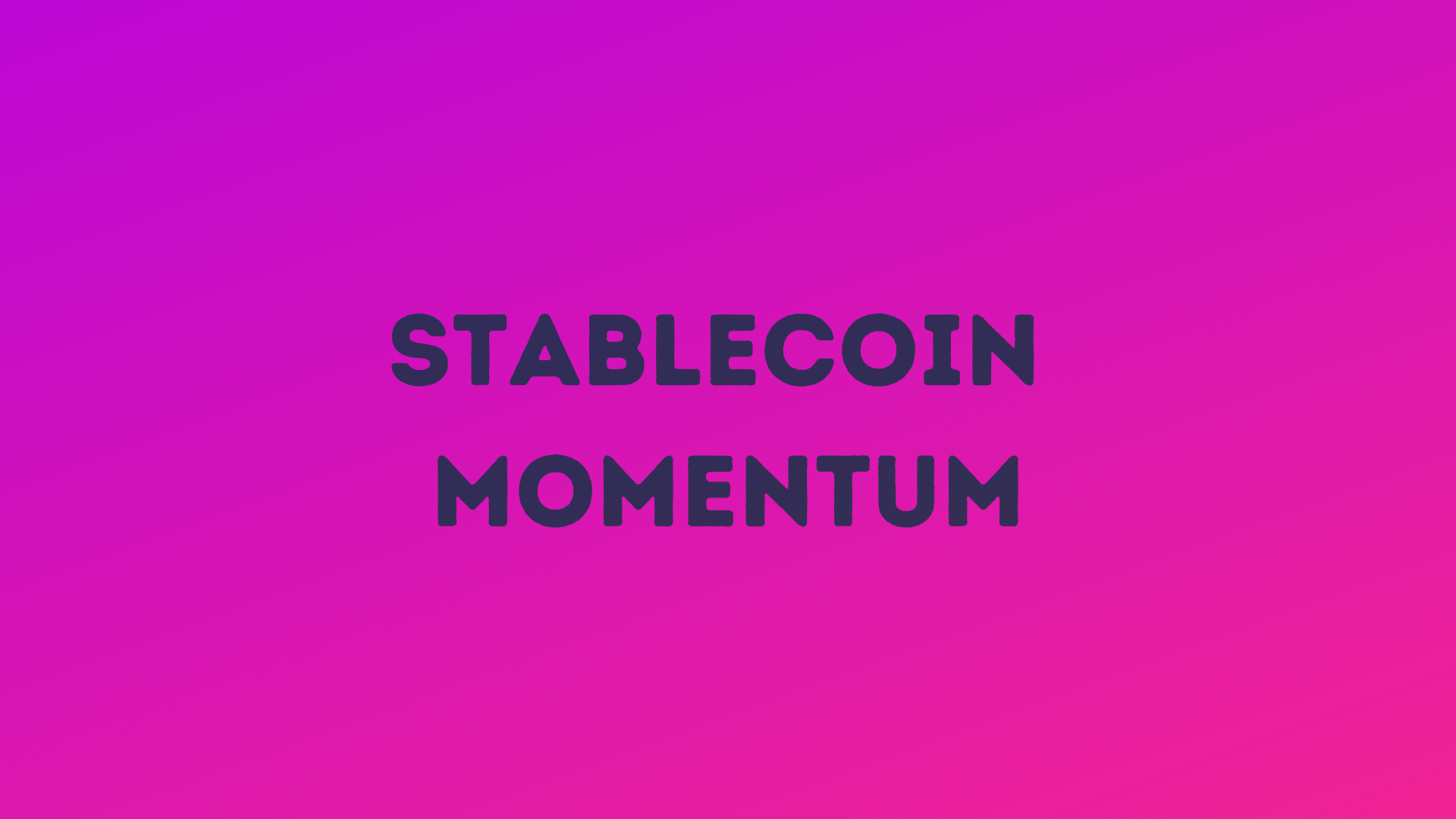 Accelerating Stablecoin Frenzy