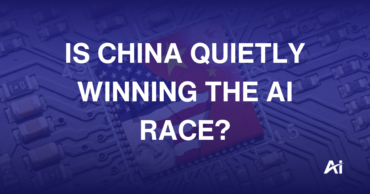 Is China quietly winning the AI race? 