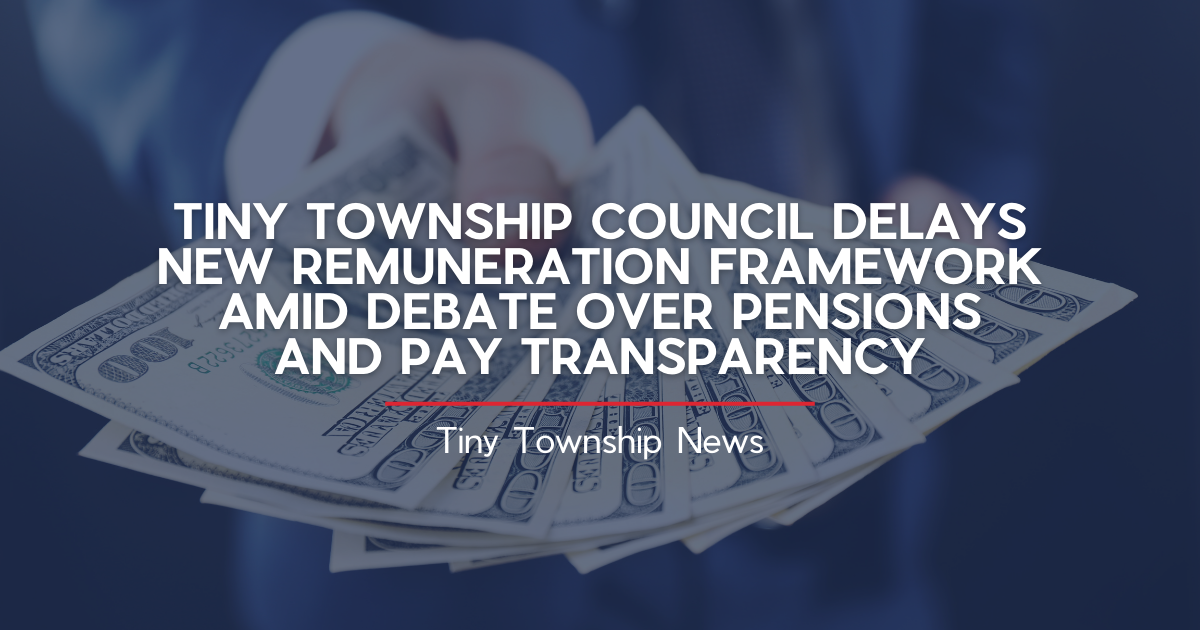 TINY TOWNSHIP COUNCIL DELAYS NEW REMUNERATION FRAMEWORK AMID DEBATE OVER PENSIONS AND PAY TRANSPARENCY