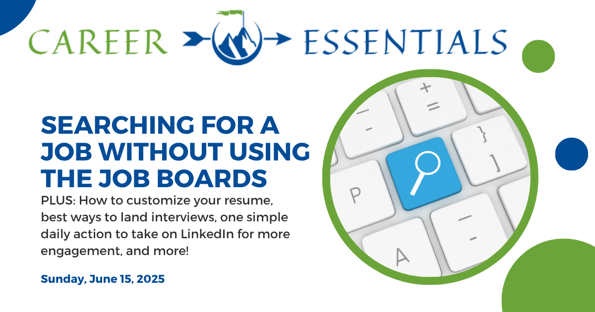 Searching For a Job Without Using the Job Boards