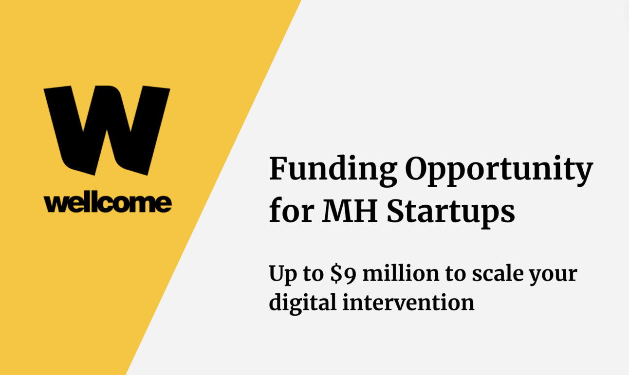 #19 Funding Opportunity for MH Startups