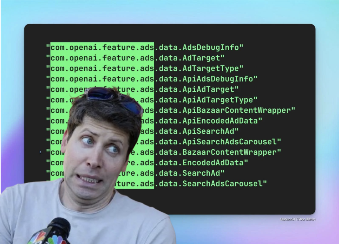 💧 OpenAI: o ChatGPT-Ads caiu na net