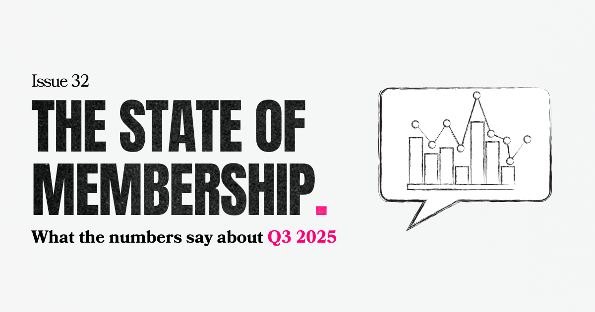 The State of Membership: Q3 2025