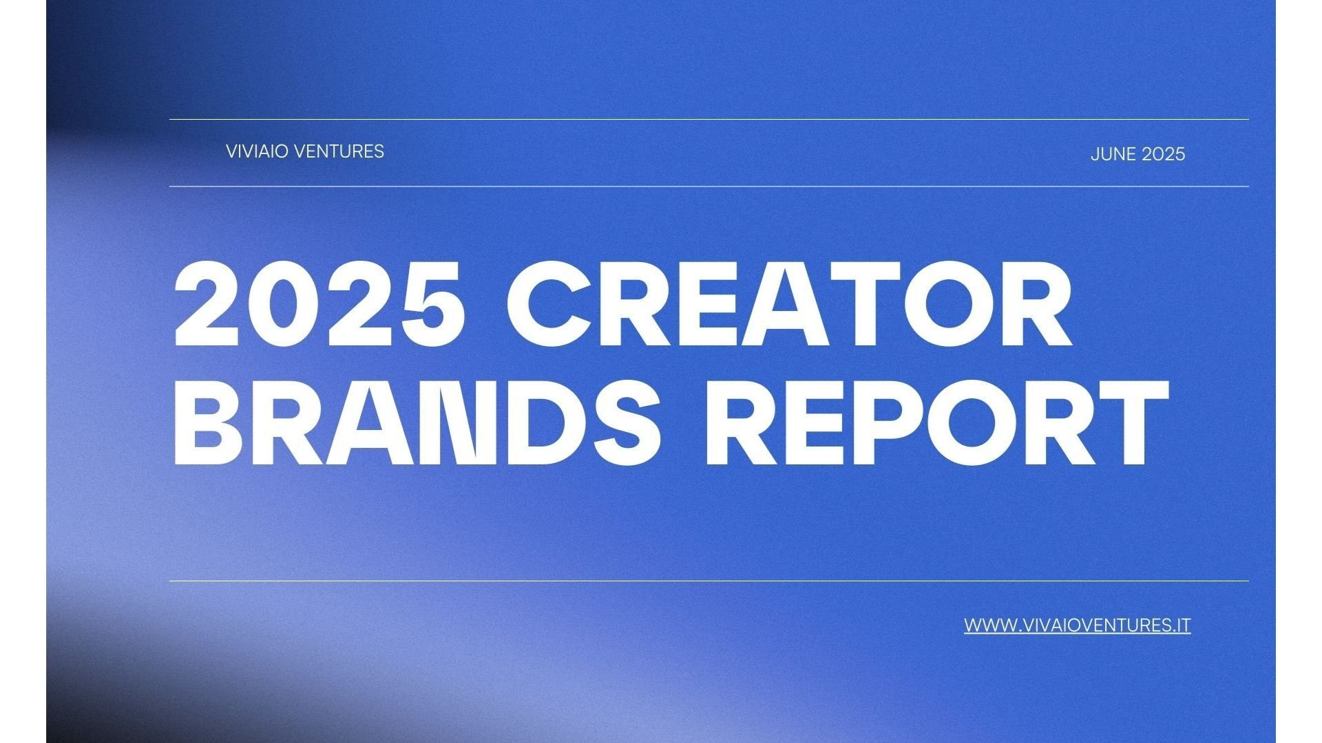 Our 2025 Creator Brands Report