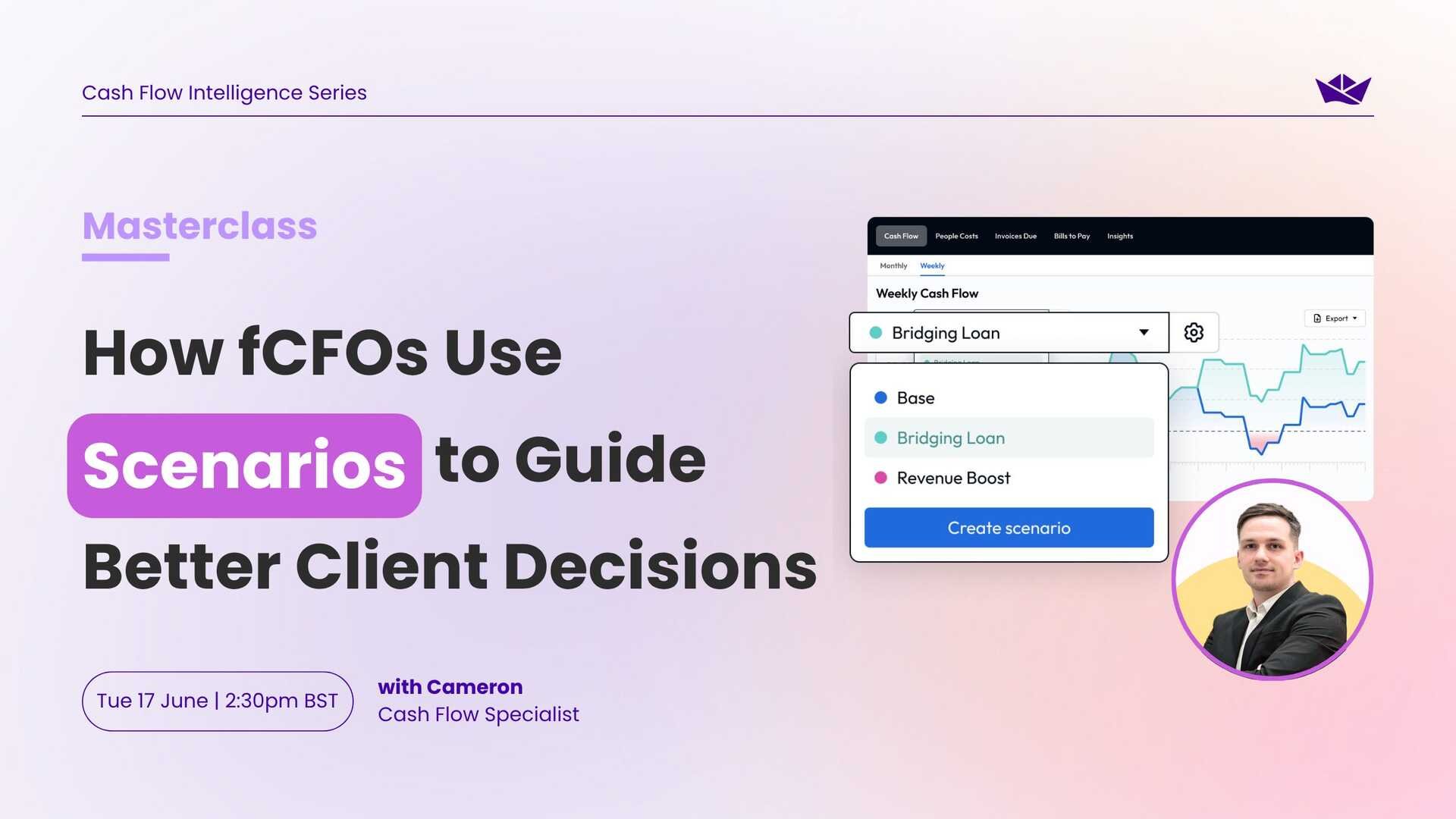 [Watch Replay] Masterclass: How fCFOs Use Scenario Planning to Guide Better Client Decisions