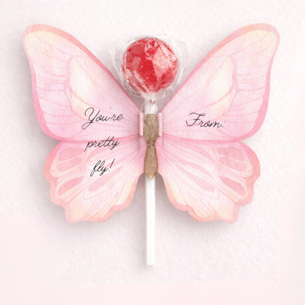 Butterfly Valentine Card