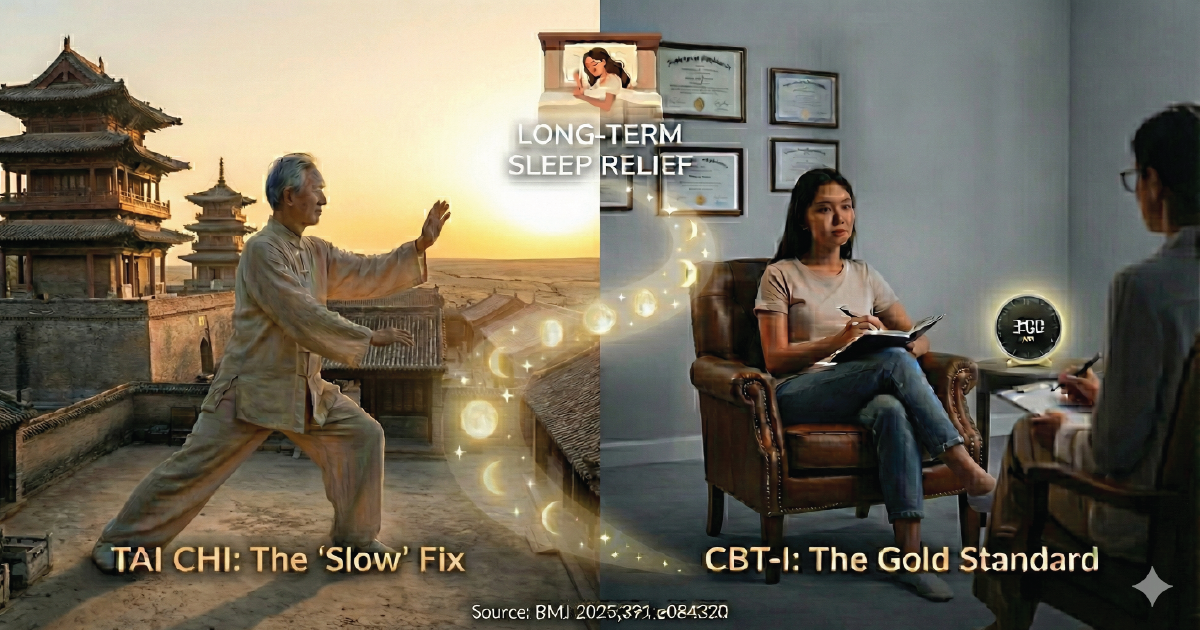 Sleep Struggle? The "Slow" Fix That Matches Gold-Standard Therapy