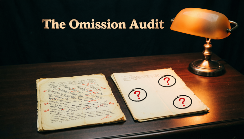 THE OMISSION AUDIT