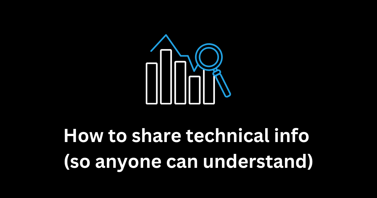 How to share technical information