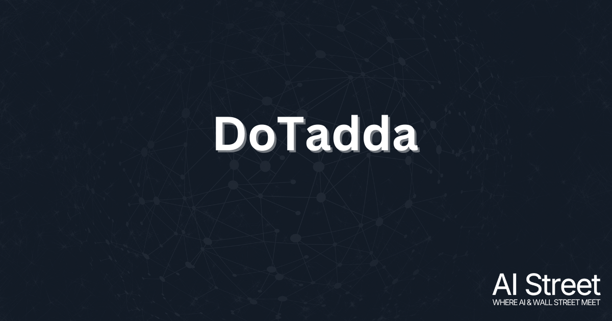 Tracking Big Tech's AI Spending with DoTadda