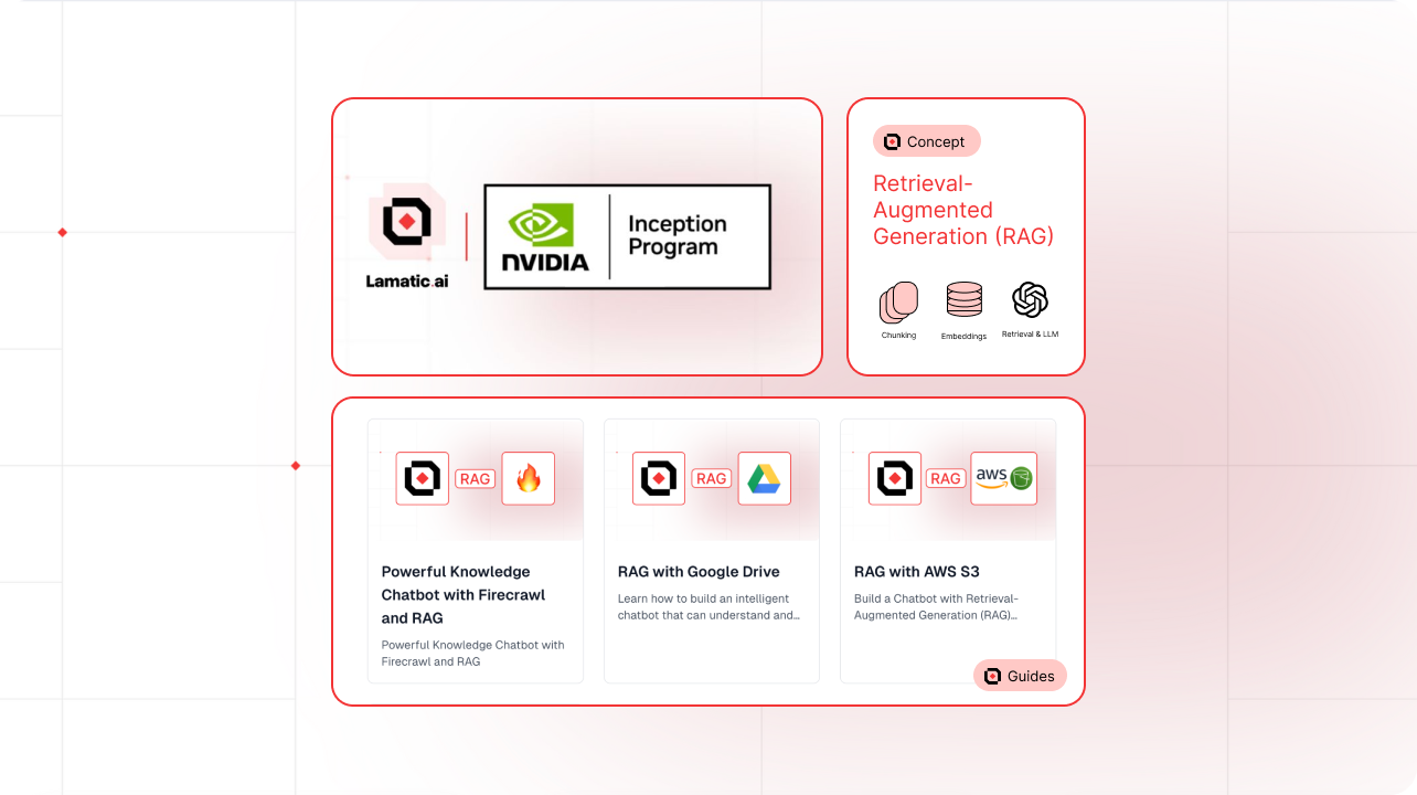 Lamatic.ai Joins NVIDIA Inception + New RAG Learning Guides!