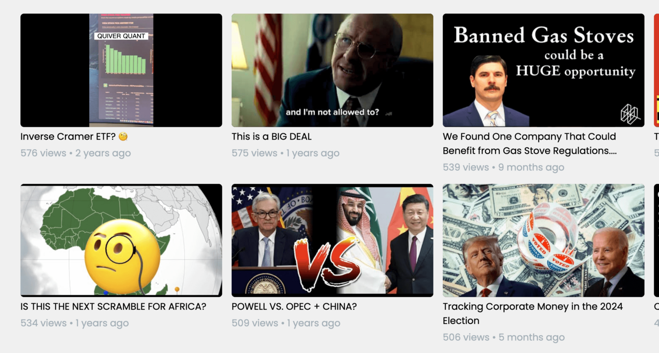 Stock Market Videos From VideoNest