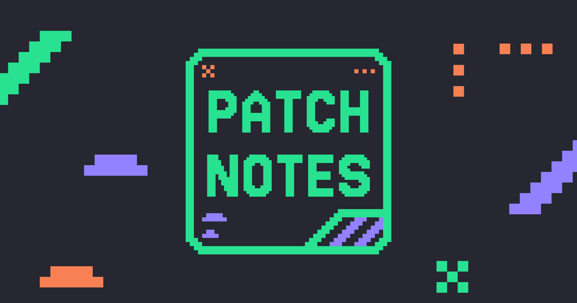 #36 | Introducing Patch Notes – our first ever game jam