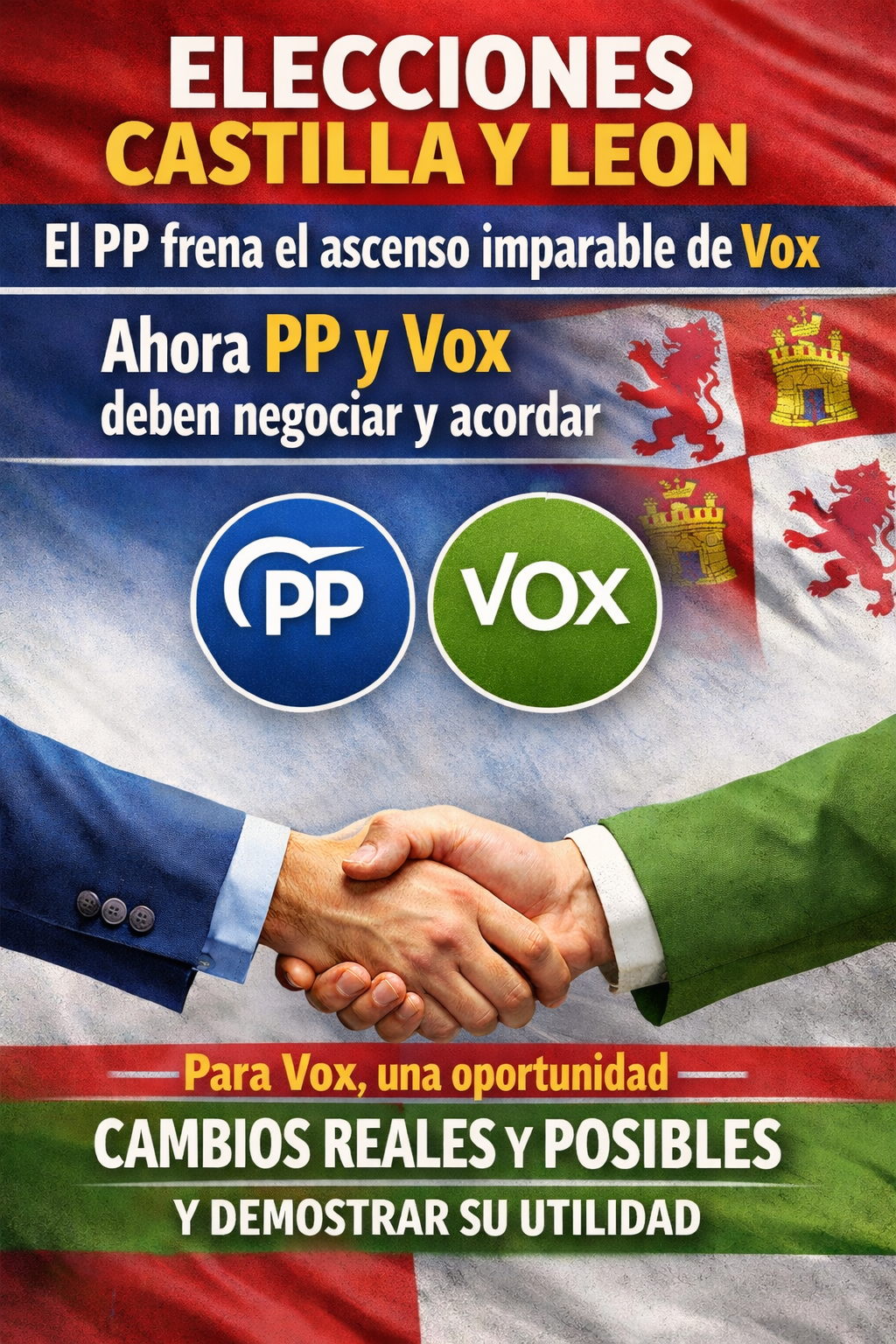 Castilla y León: ¿Segunda vuelta, entendimiento o aceptamos pulpo como animal de compañía?