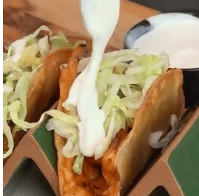 BBQ Chicken Ranch Tacos