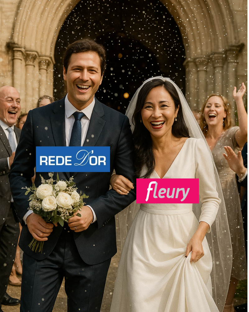 🚨 Possível fusão entre Rede D'Or e Fleury + Tasy à venda