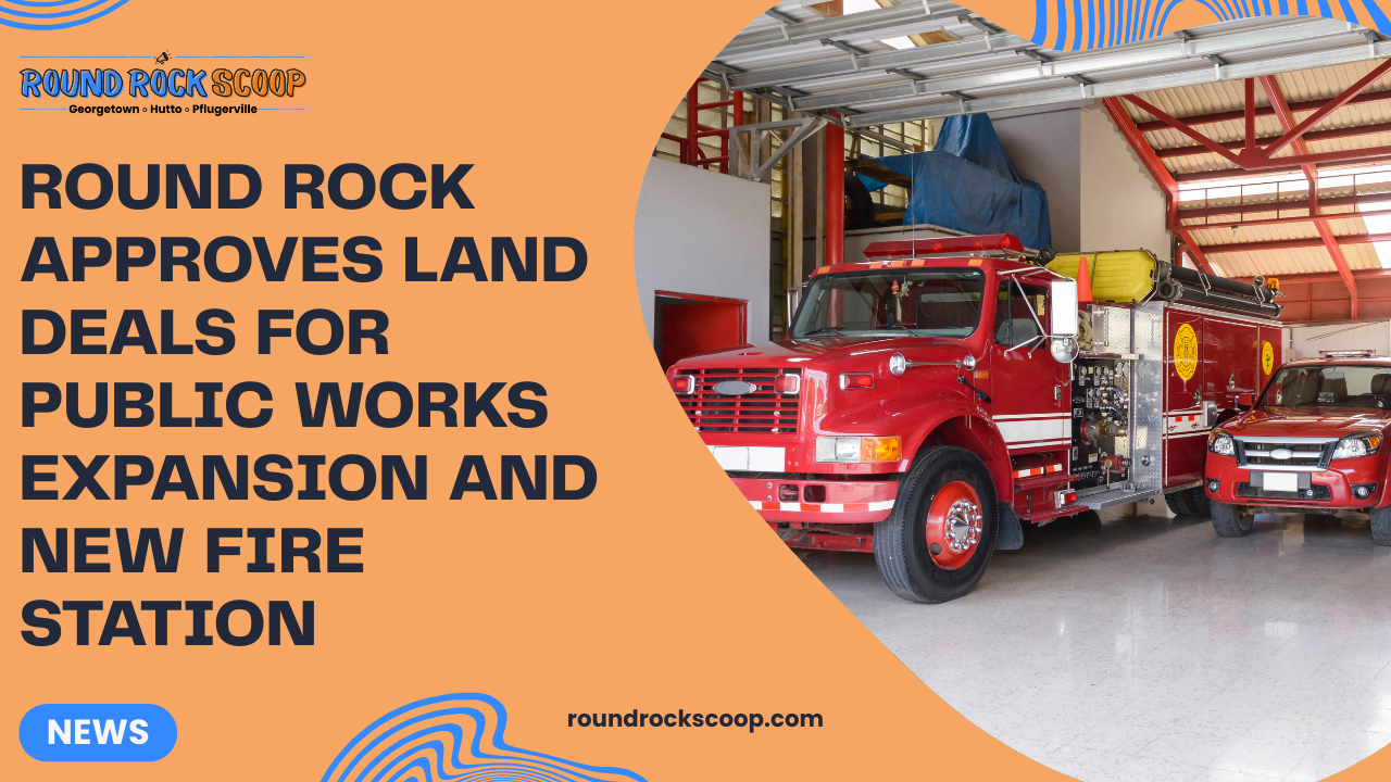 Round Rock approves land deals for public works expansion and new fire station