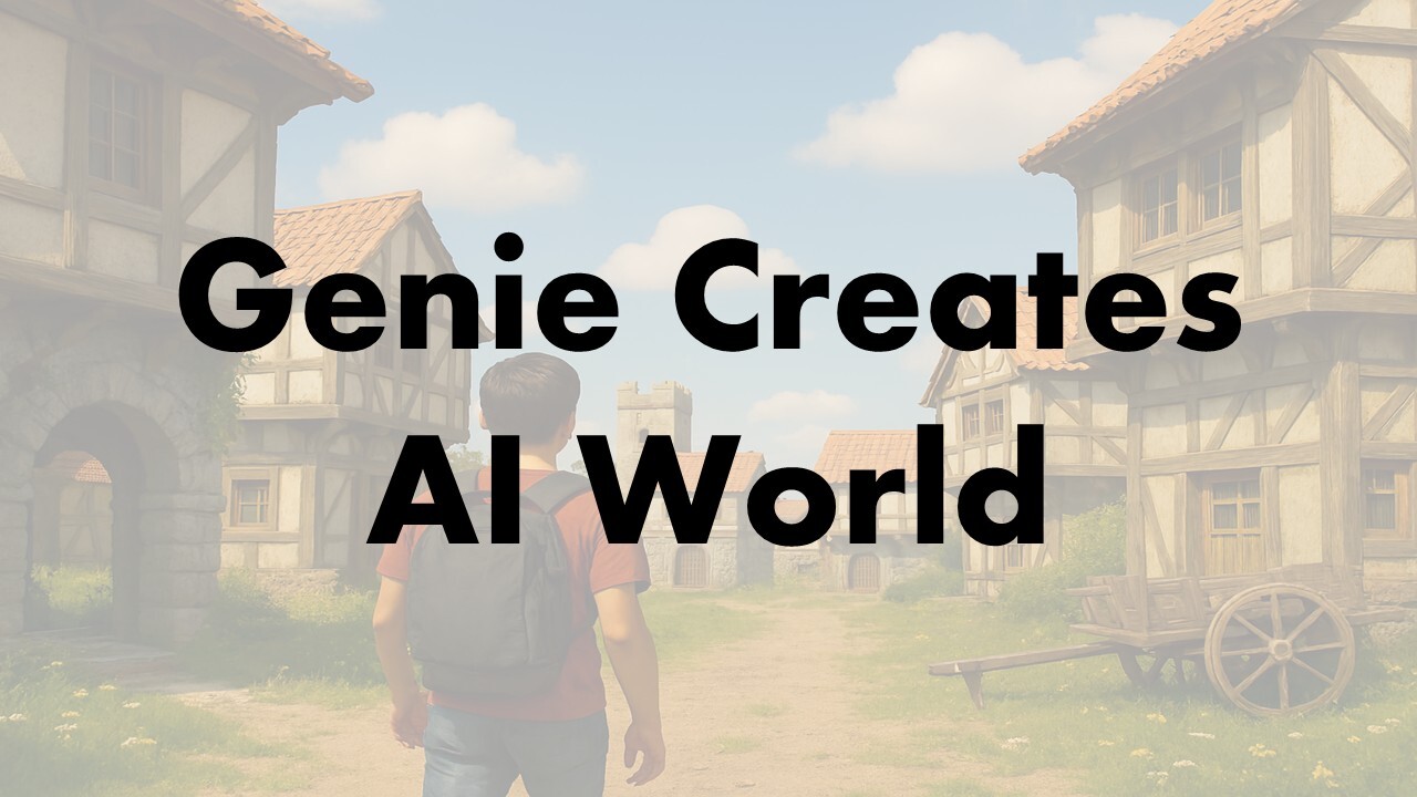 Google's Genie Lets You Build AI Worlds