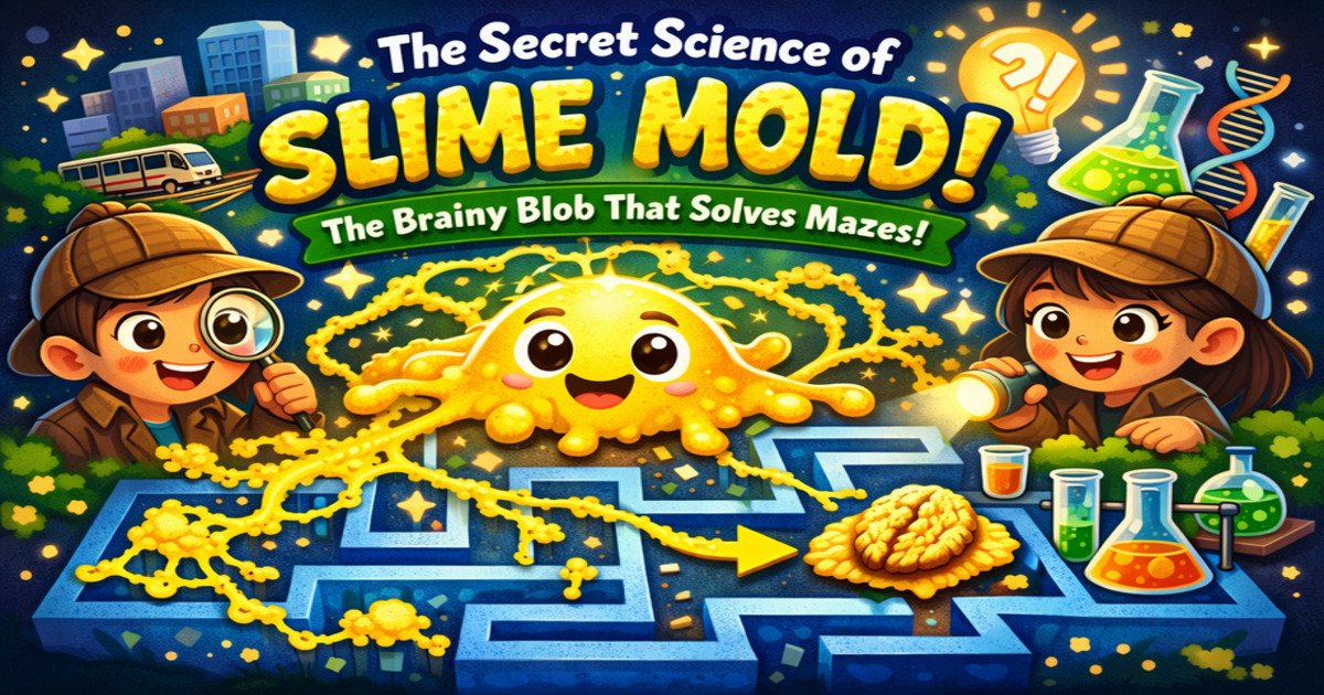 🟡✨ The Secret Science of Slime Mold