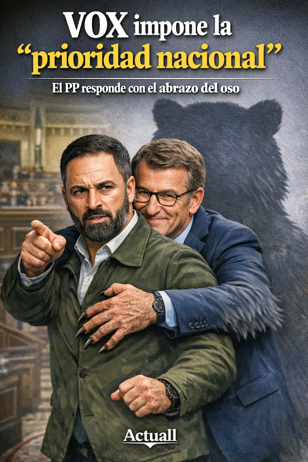 Vox arranca “prioridad nacional” al PP